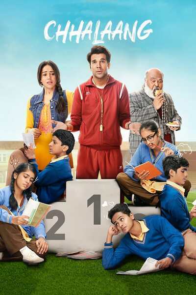 Chhalaang Hindi Dubbed Movie Poster (2020)