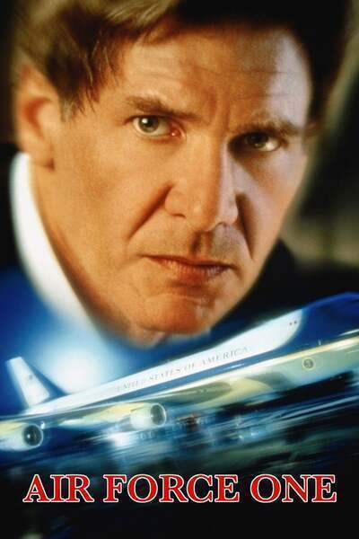 Air Force One Hindi Dubbed Movie Poster (1997)