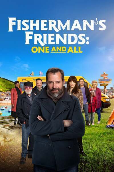 Fisherman's Friends: One and All Hindi Dubbed Movie Poster (2022)