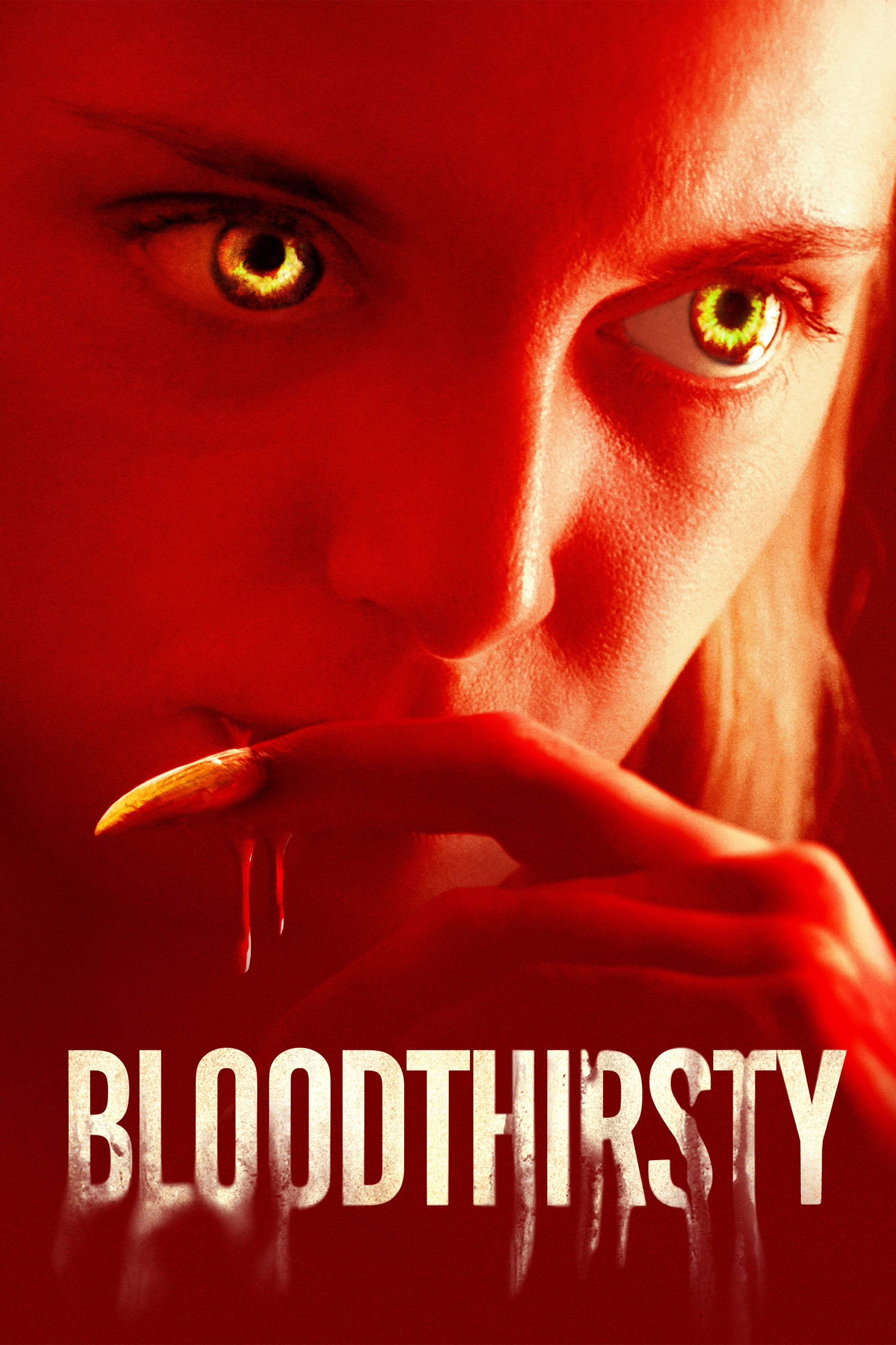 Bloodthirsty Hindi Dubbed Movie Poster (2021)