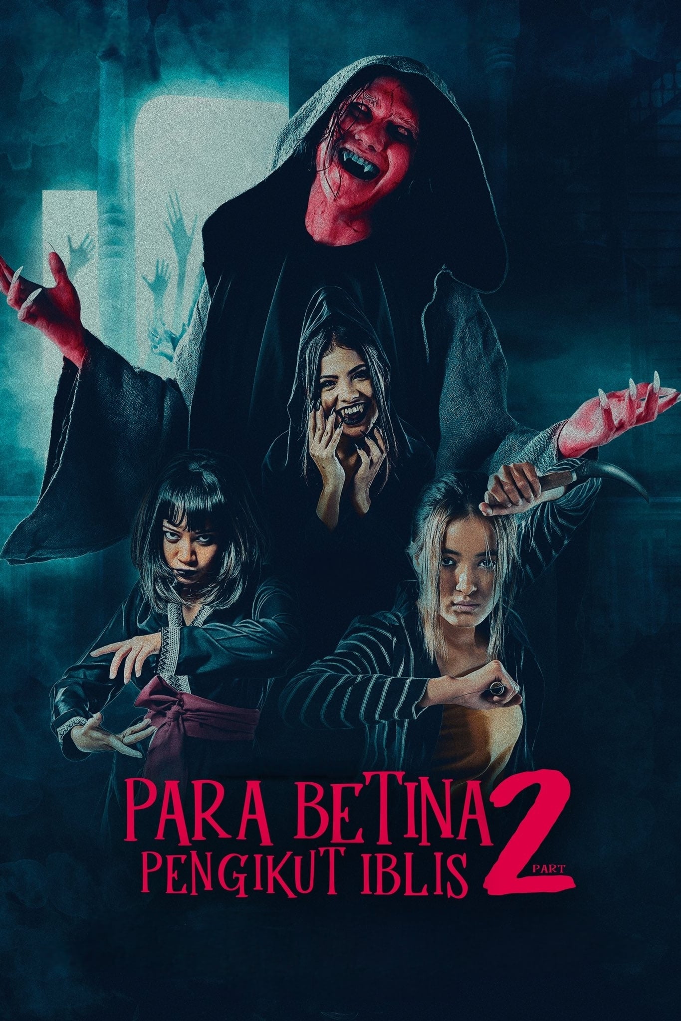 The Female Followers of the Devil: Part 2 Hindi Dubbed Movie Poster (2024)