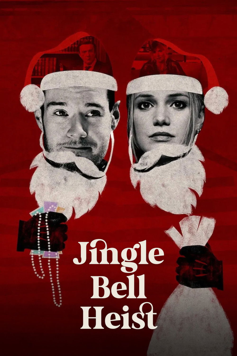Jingle Bell Heist Hindi Dubbed Movie Poster (2025)