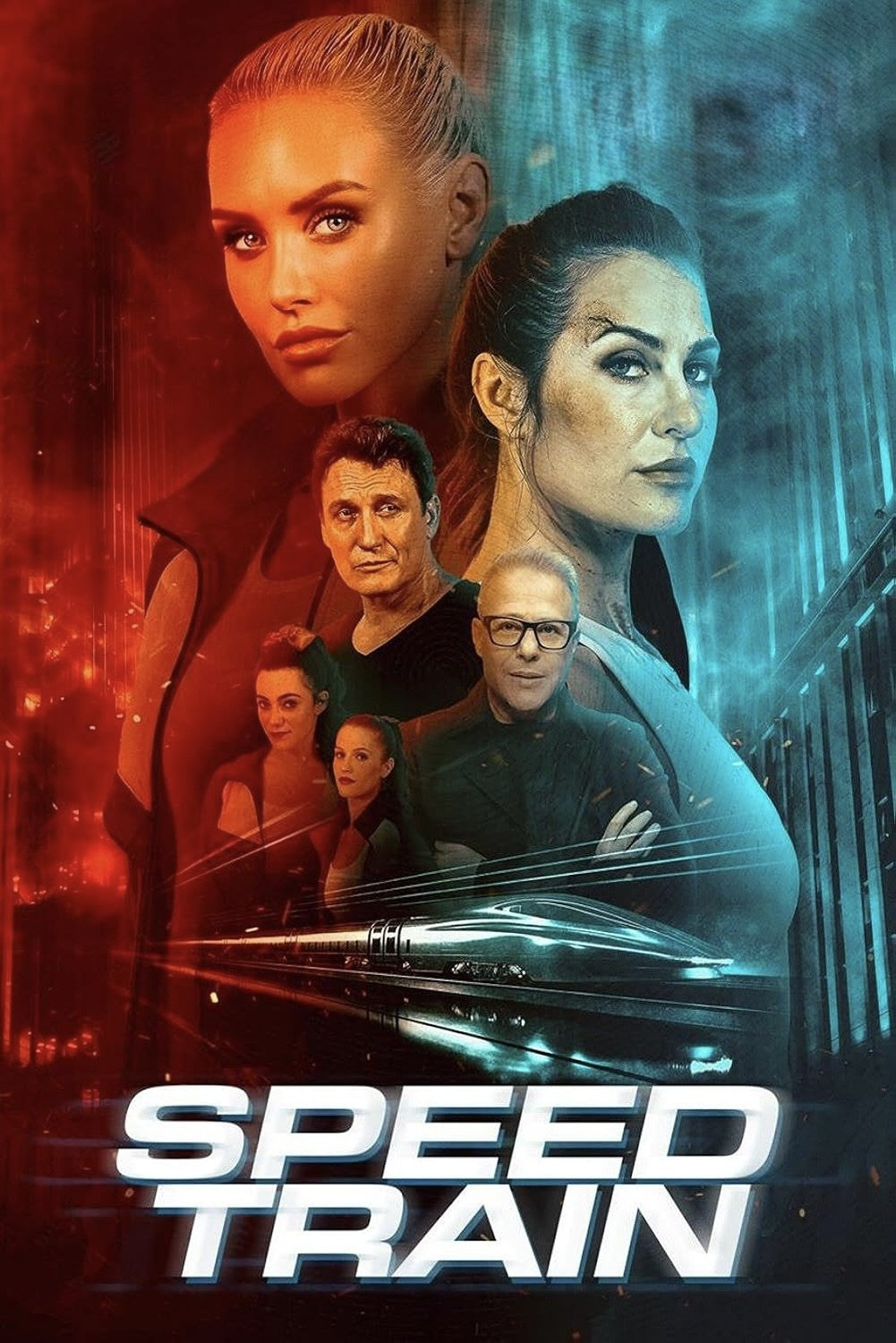 Speed Train Hindi Dubbed Movie Poster (2025)