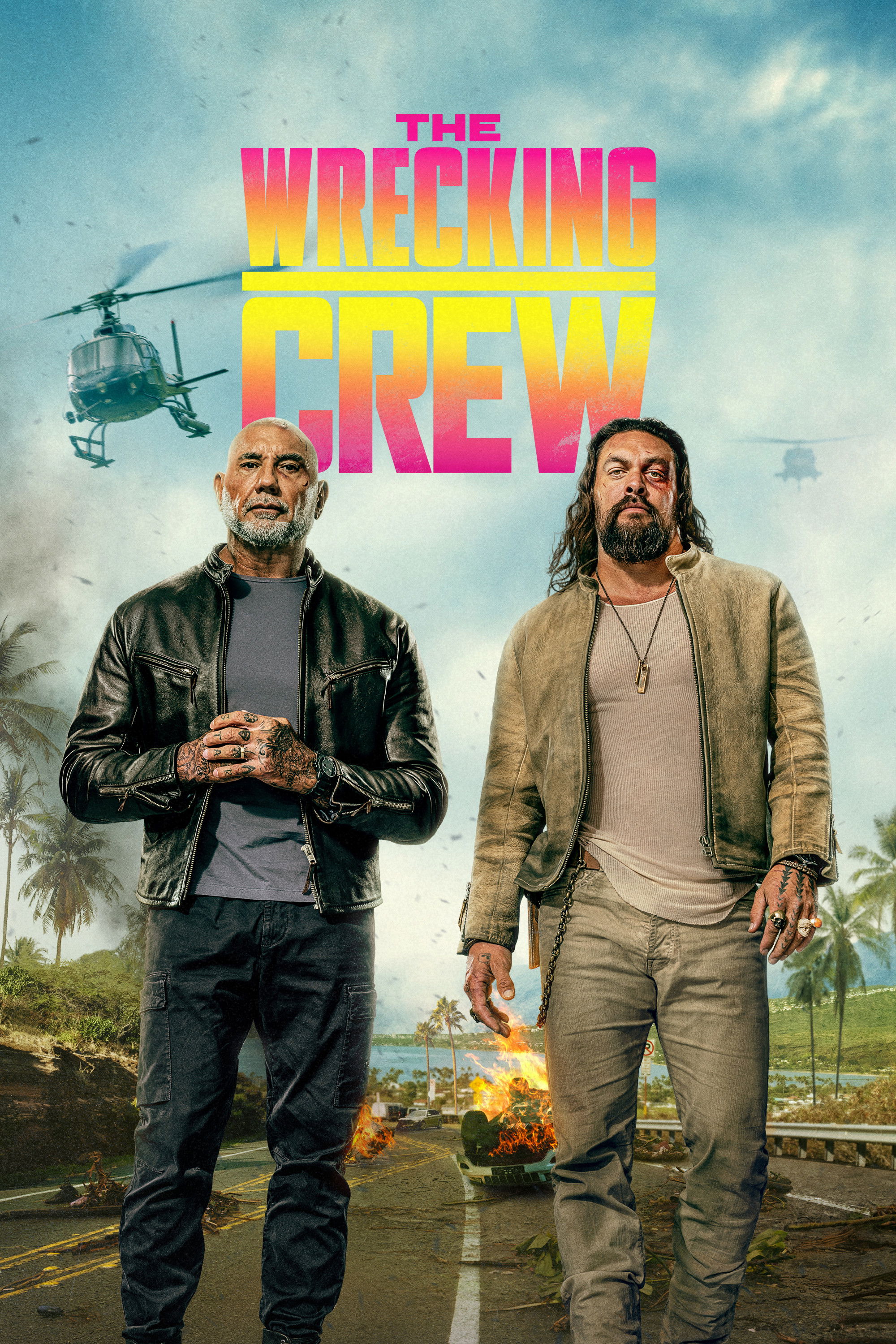 The Wrecking Crew Hindi Dubbed Movie Poster (2026)